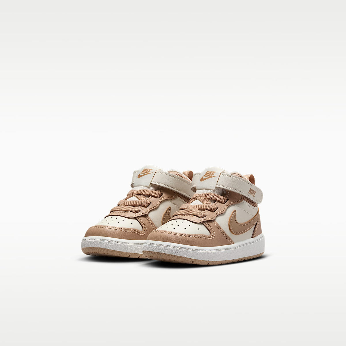 Nike Court Borough Mid 2 – Marfil pálido/Vela/Cáñamo – vista 5