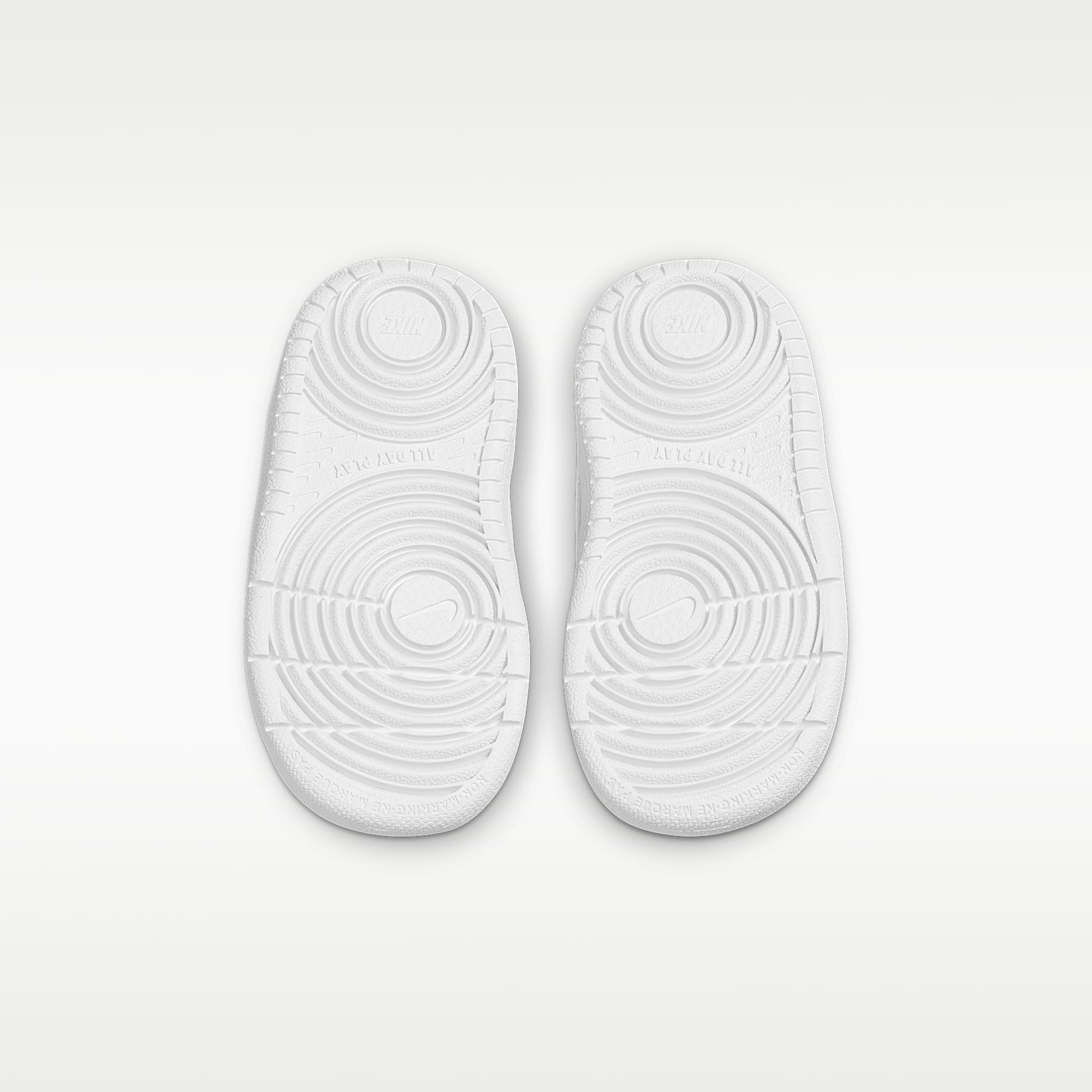 Nike Court Borough Mid 2 – Blanco/Blanco/Blanco – vista 2