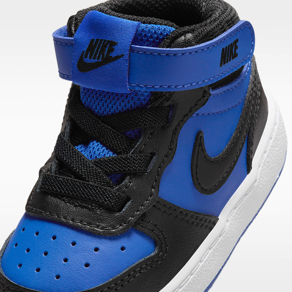 Nike Court Borough Mid 2 – Royal juego/Blanco/Negro – vista 7