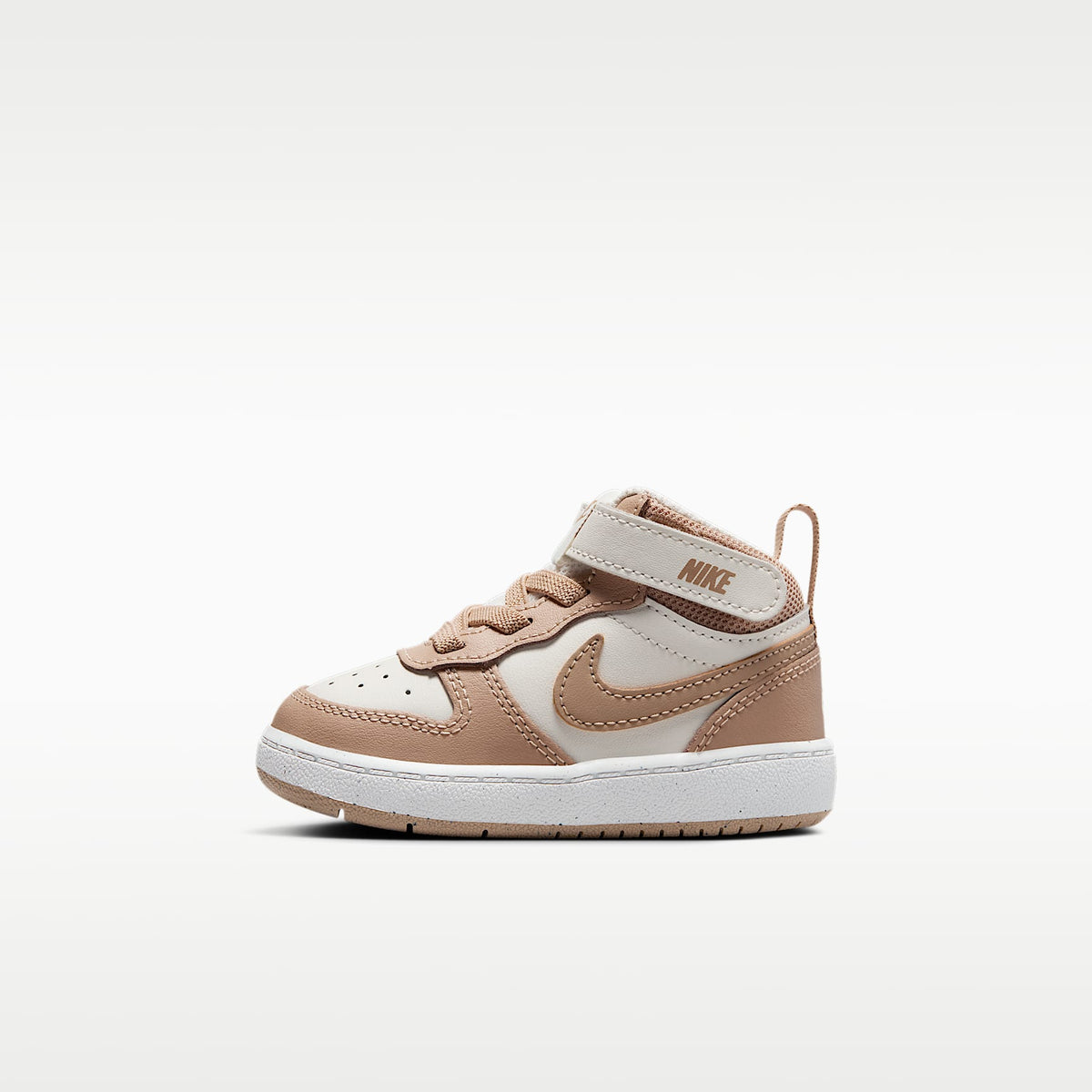 Nike Court Borough Mid 2 – Marfil pálido/Vela/Cáñamo – vista 1