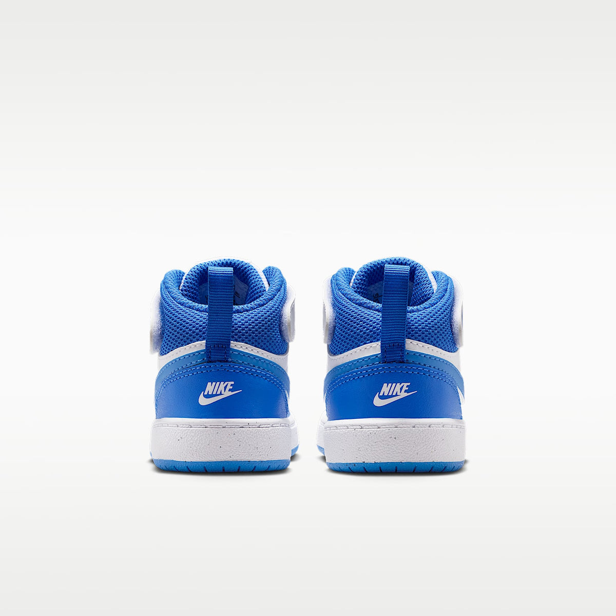 Nike Court Borough Mid 2 – Blanco/Azul cristal/Blanco/Azul cristal – vista 6