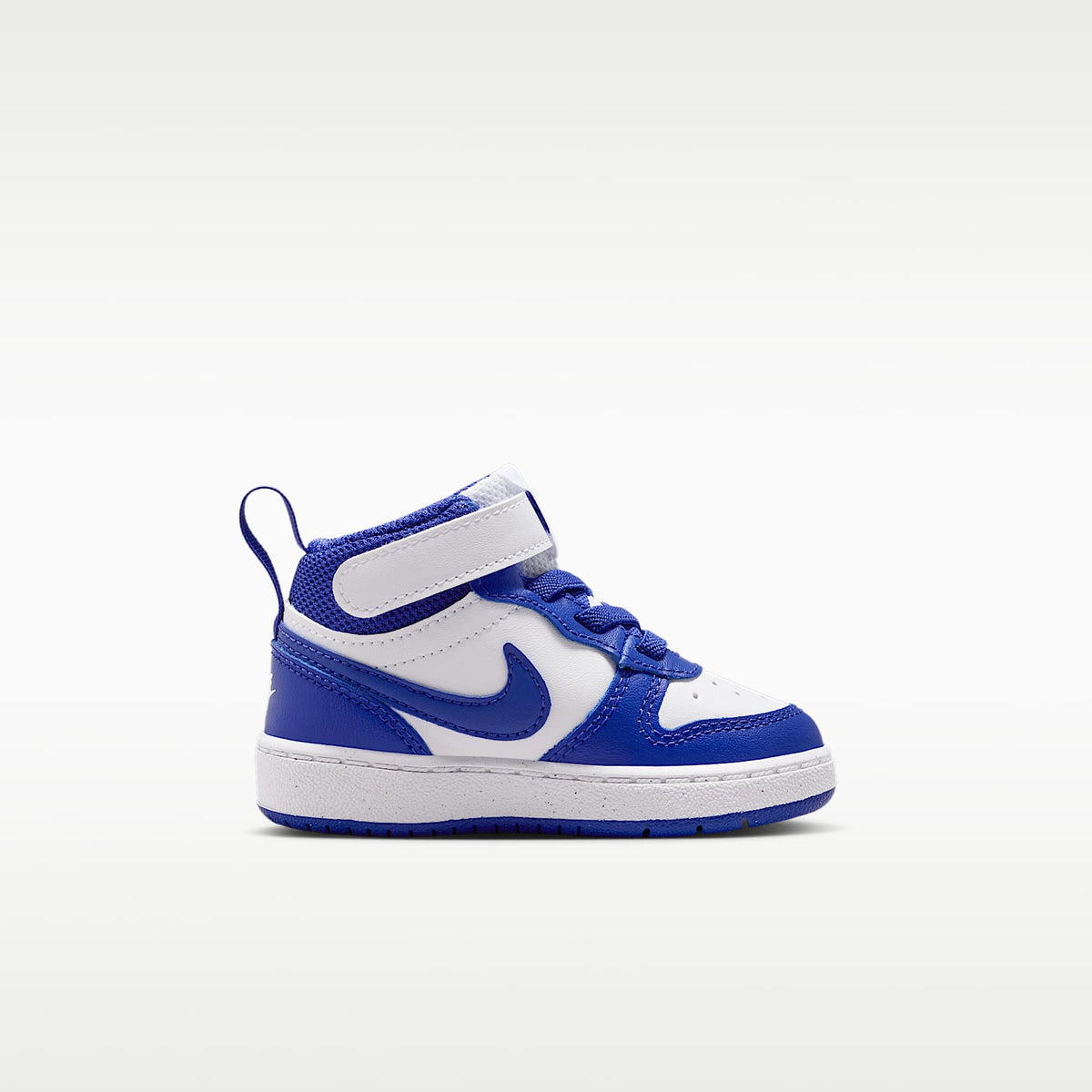 Nike Court Borough Mid 2 – Blanco/Blanco/Noche intenso – vista 3