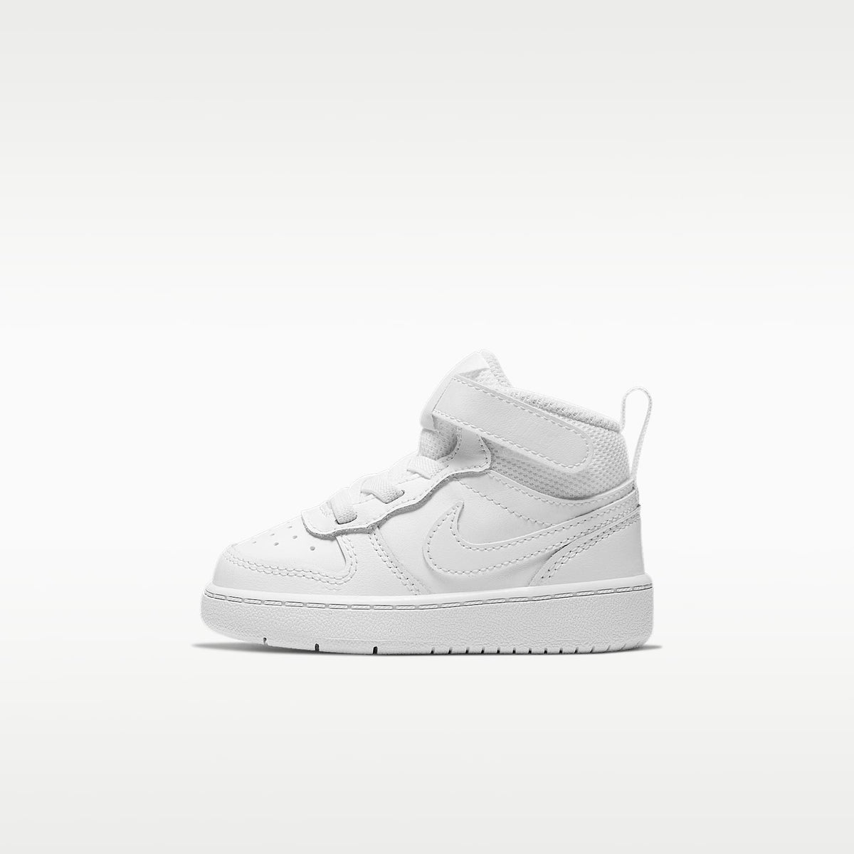 Nike Court Borough Mid 2 – Blanco/Blanco/Blanco – vista 1