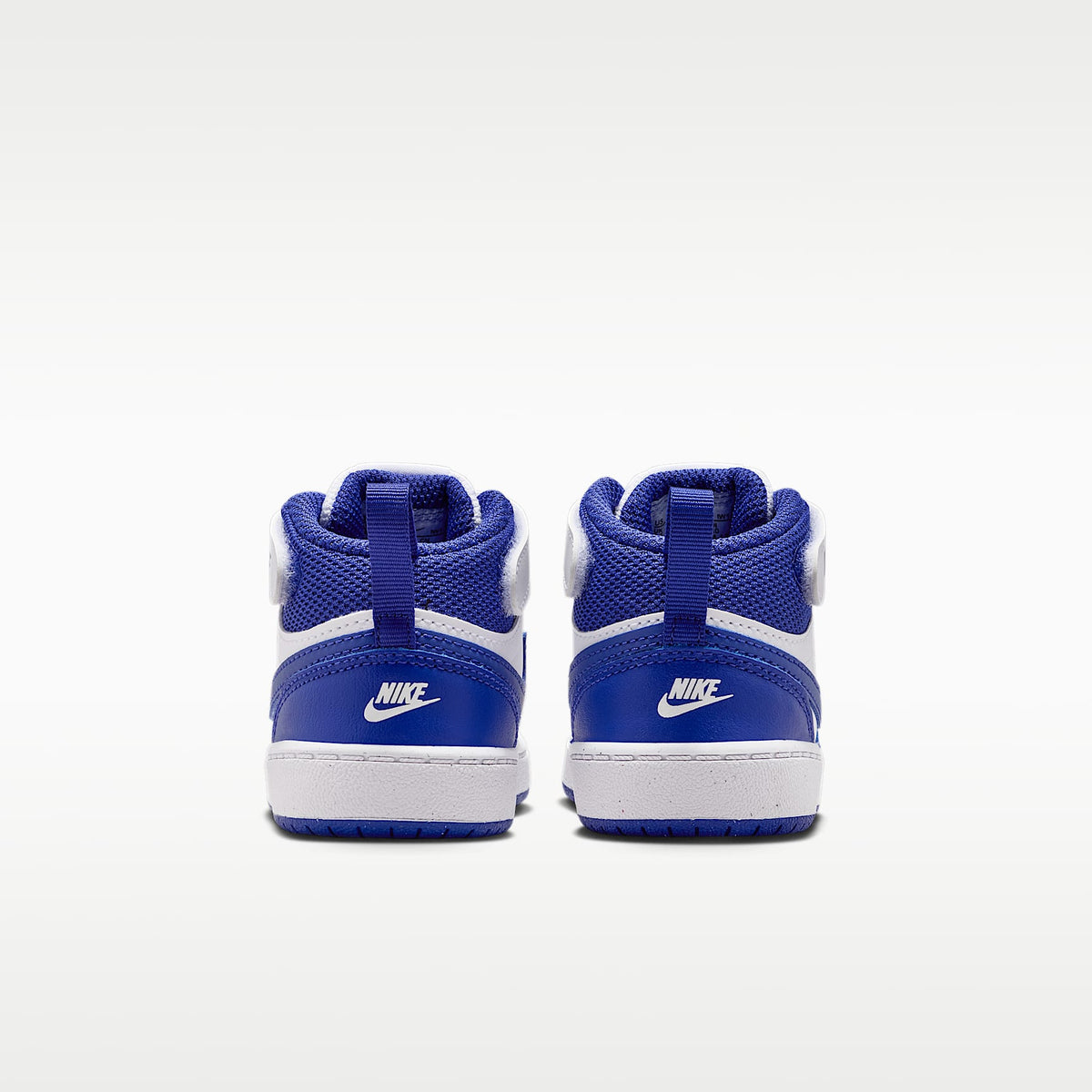Nike Court Borough Mid 2 – Blanco/Blanco/Noche intenso – vista 6