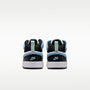 Nike Court Borough Mid 2 – Blanco/Negro/Verde ártico/Azul fútbol – vista 6