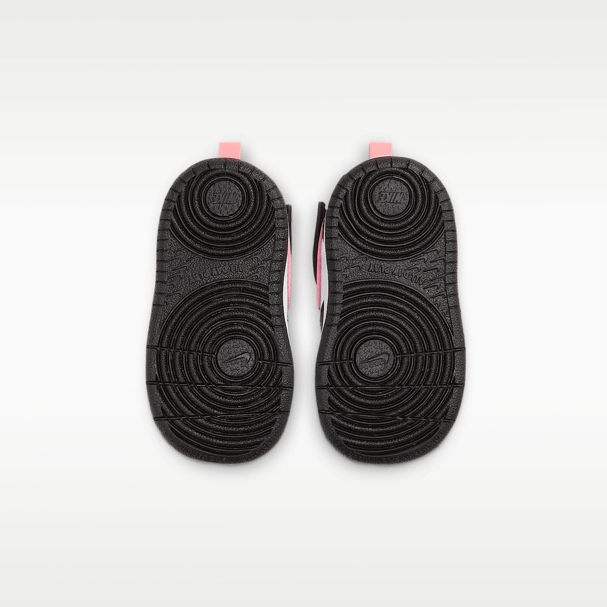 Nike Court Borough Mid 2 – Negro/Blanco/Puesta de sol pulso – vista 2