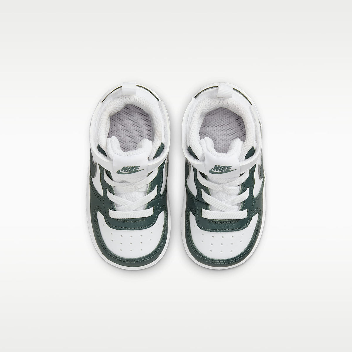 Nike Court Borough Mid 2 – Blanco/Verde vintage – vista 4