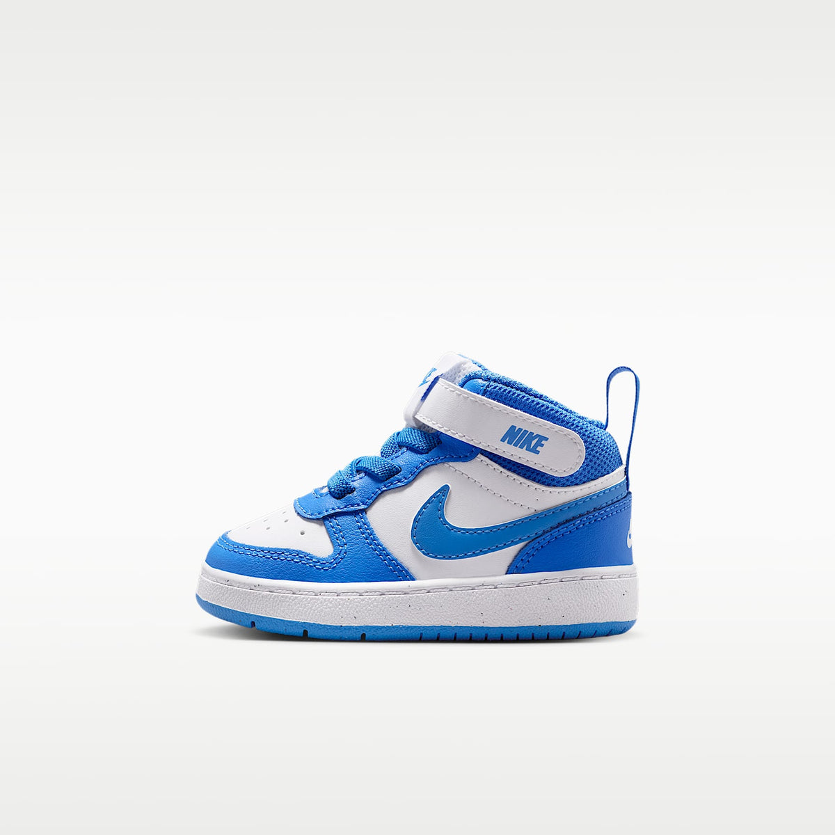 Nike Court Borough Mid 2 – Blanco/Azul cristal/Blanco/Azul cristal – vista 1