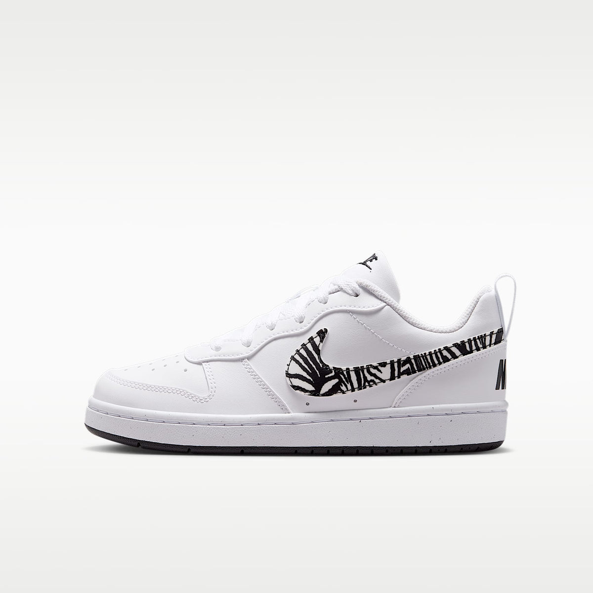 Nike Court Borough Low – Blanco/Negro – vista 1