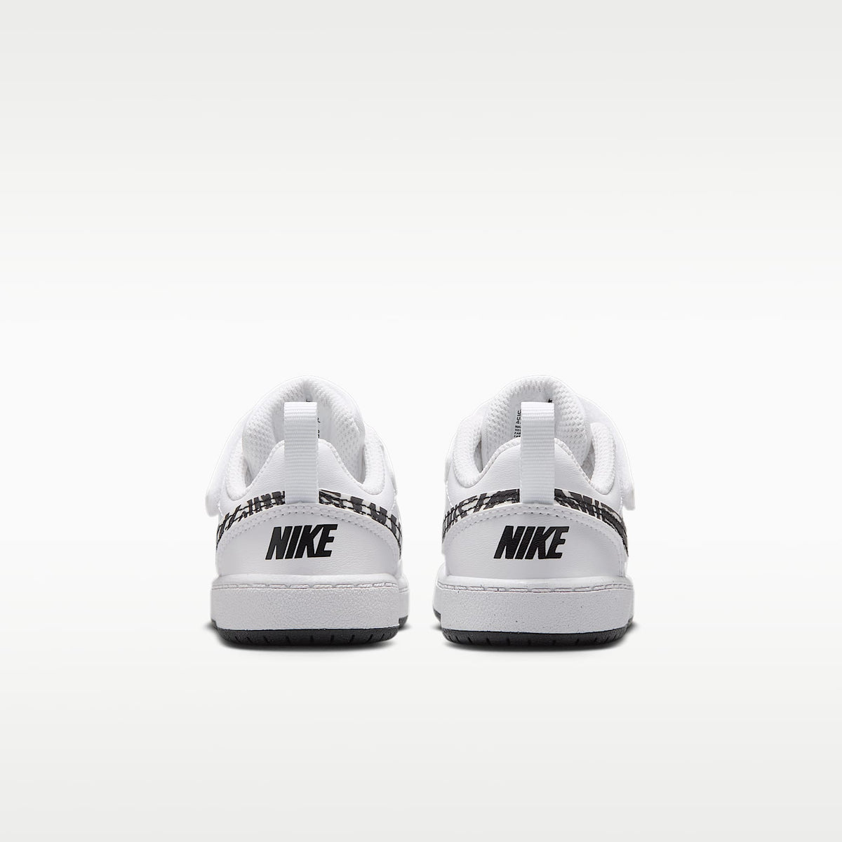 Nike Court Borough – Blanco/Negro – vista 6