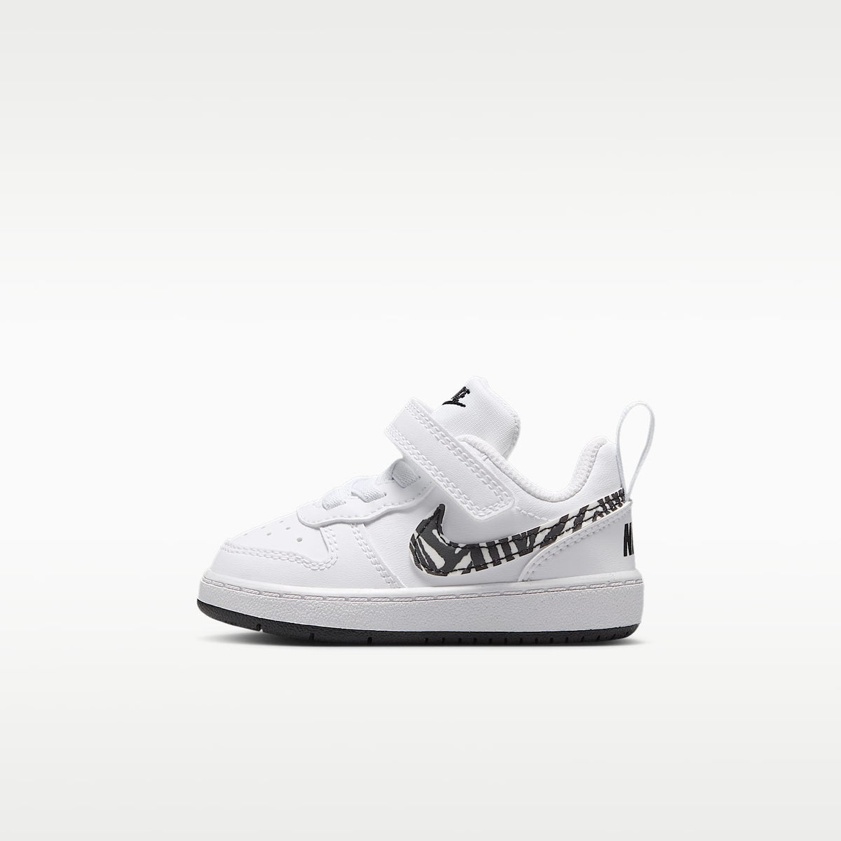 Nike Court Borough – Blanco/Negro – vista 1