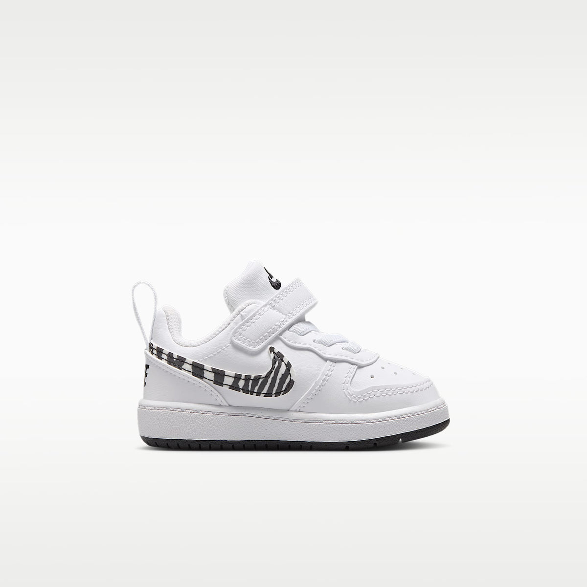 Nike Court Borough – Blanco/Negro – vista 3