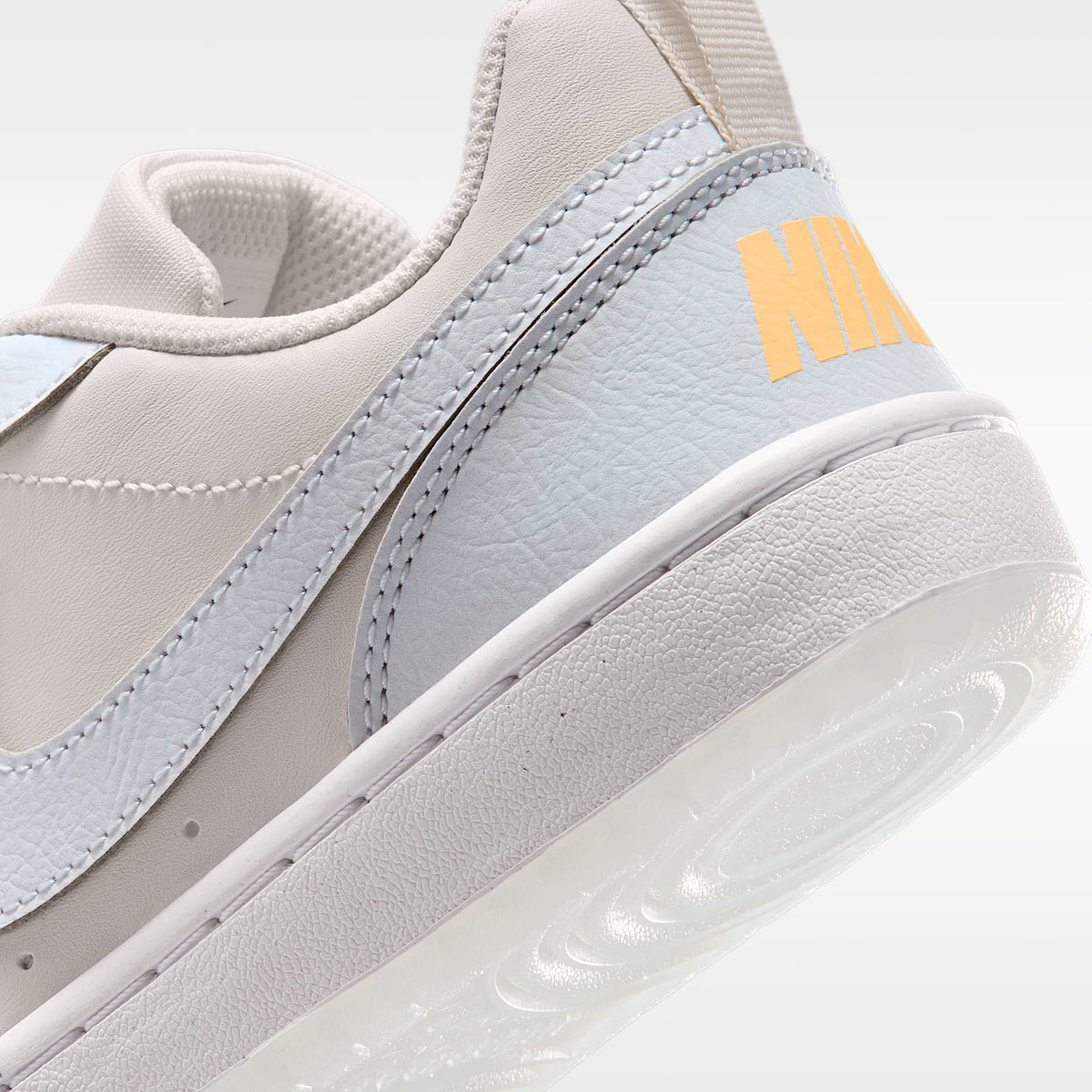 Nike Court Borough Recraft SE – Fantasma/Blanco/Tinte mandarina/Gris fútbol – vista 8