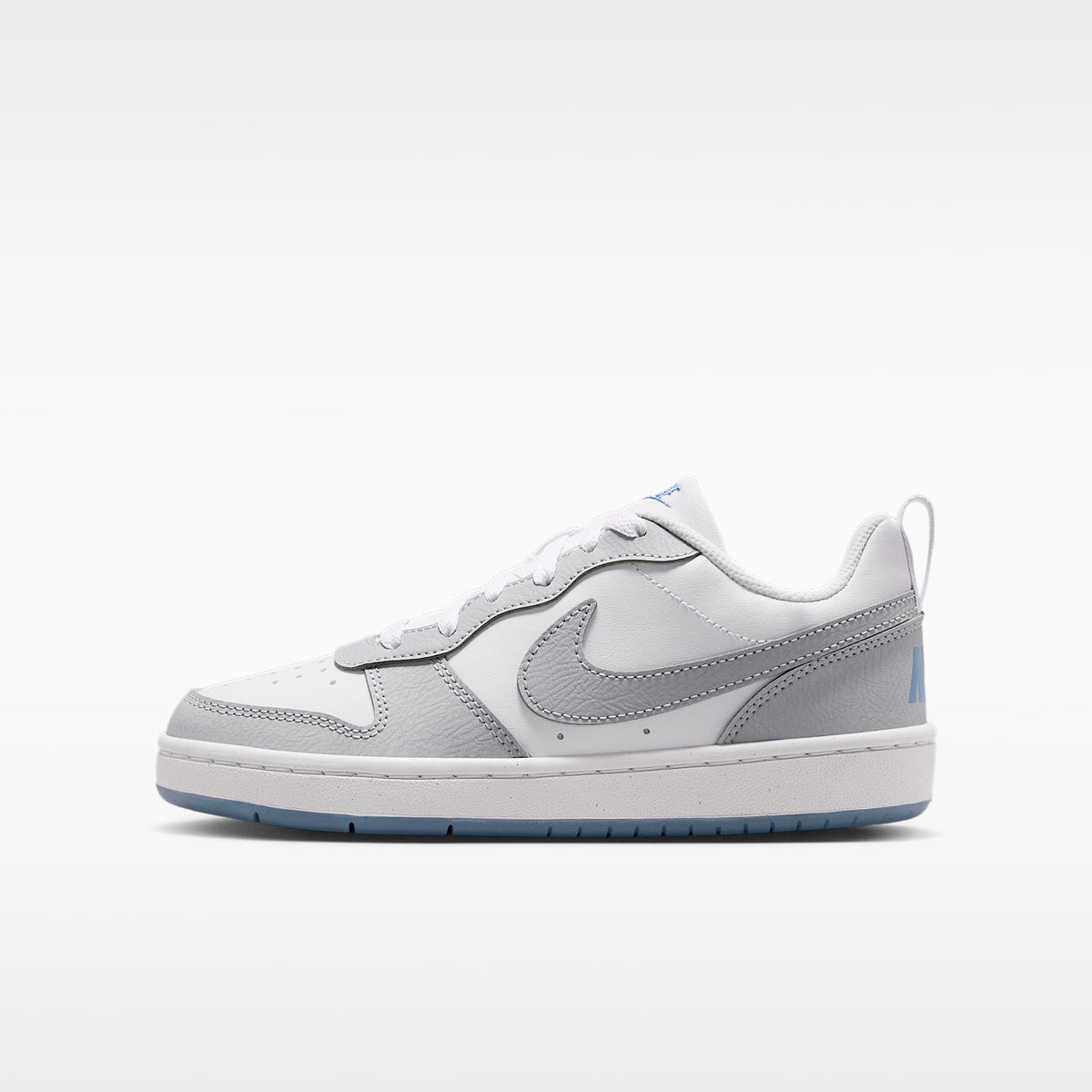 Nike Court Borough Recraft SE – Blanco/Azul de trabajo/Gris lobo – vista 1