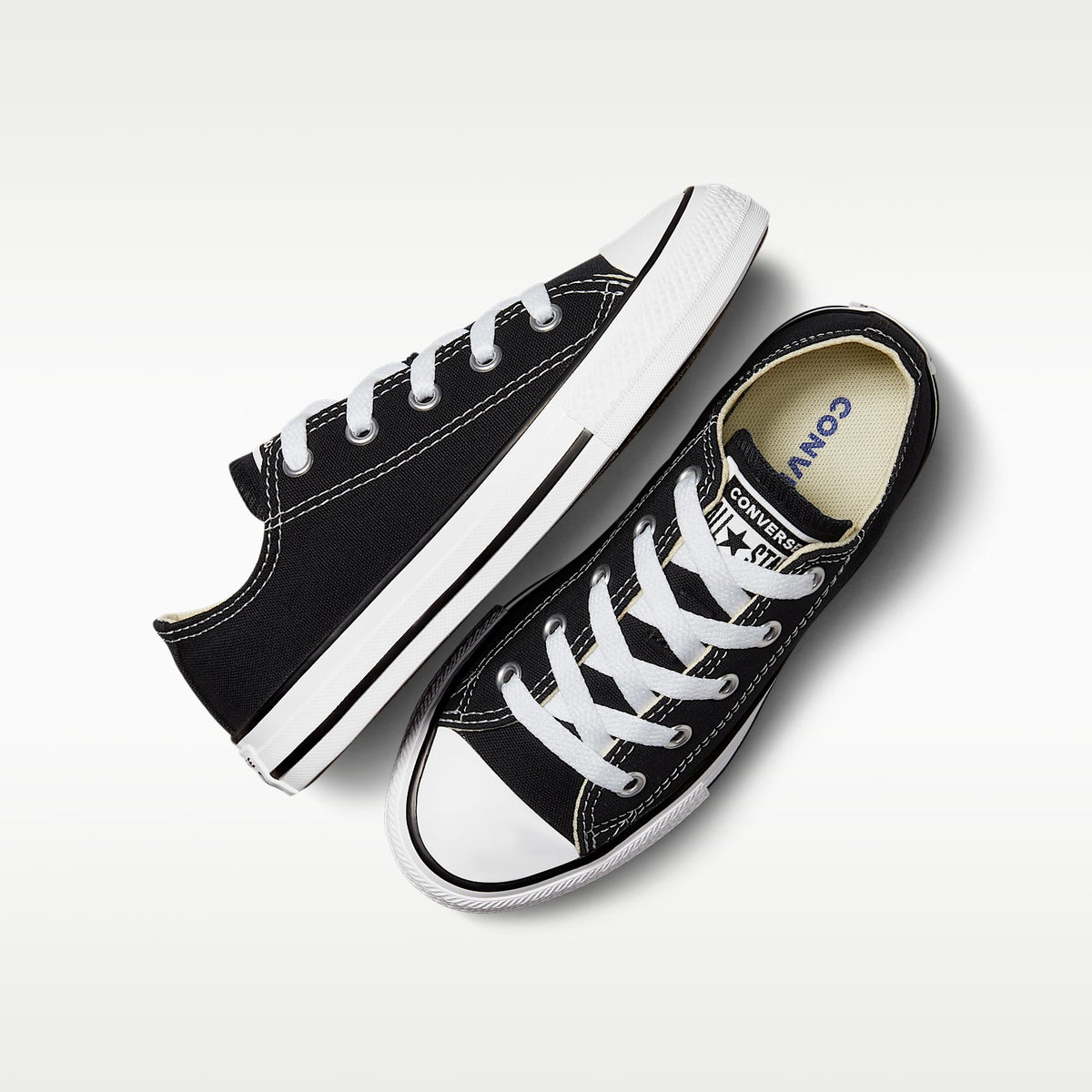 Converse Chuck Taylor All Star Low Top – Negro – vista 4