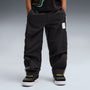 Pantalón cargo PUMA x TRANSFORMERS T7 para niños – PUMA BLACK – vista 3