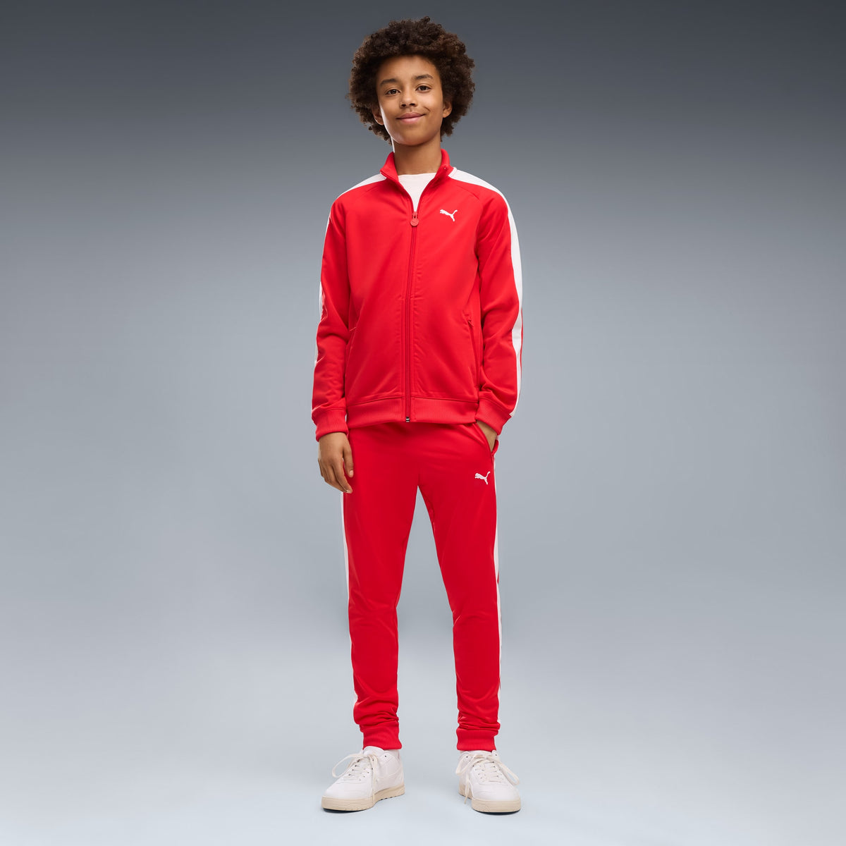 Chamarra T7 ALWAYS ON juvenil – FOR ALL TIME RED – vista 3