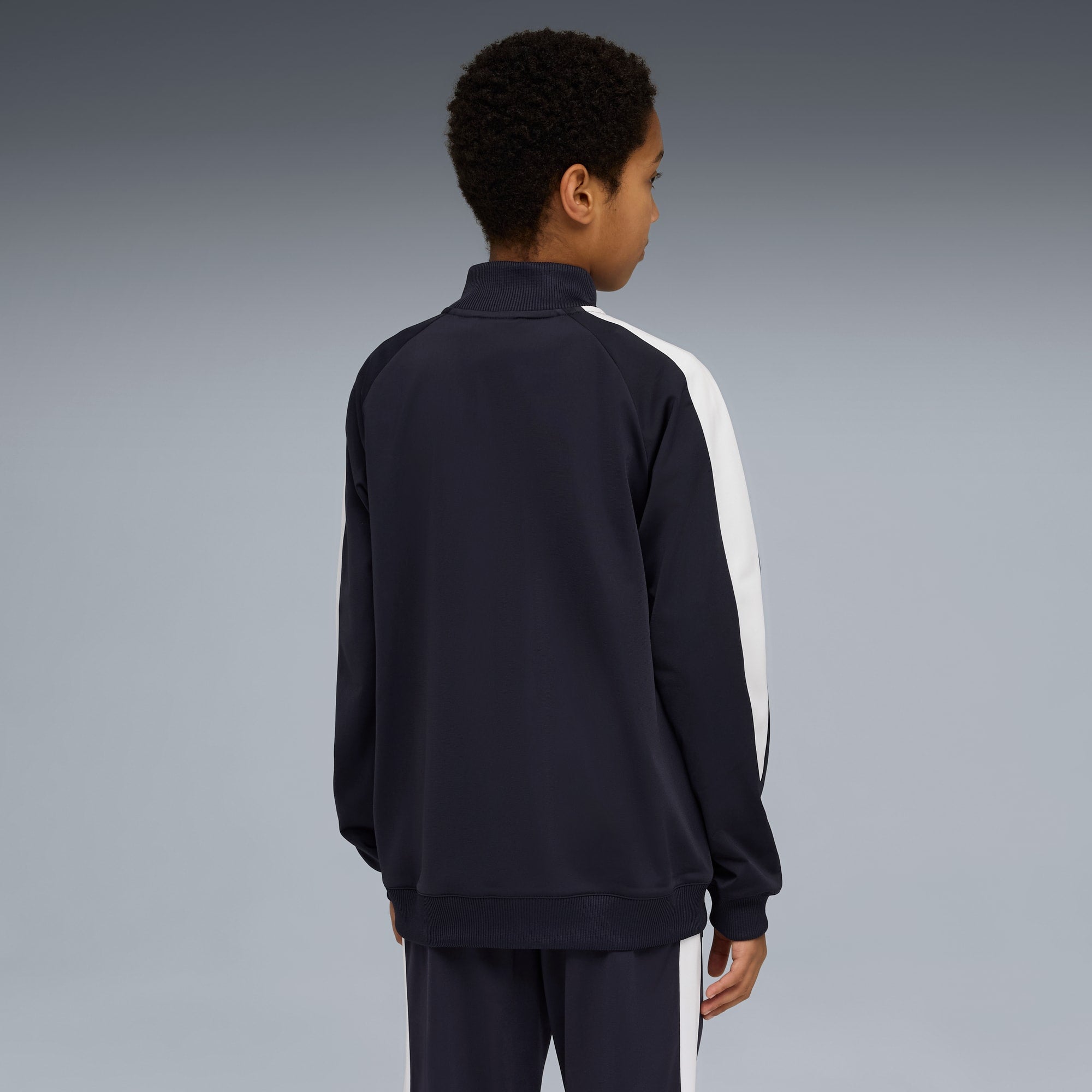 Chamarra T7 ALWAYS ON juvenil – NEW NAVY – vista 2