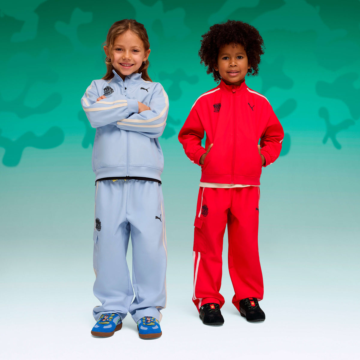 Chamarra T7 PUMA x PAW PATROL para niños – Snow Mountain Blue – vista 6