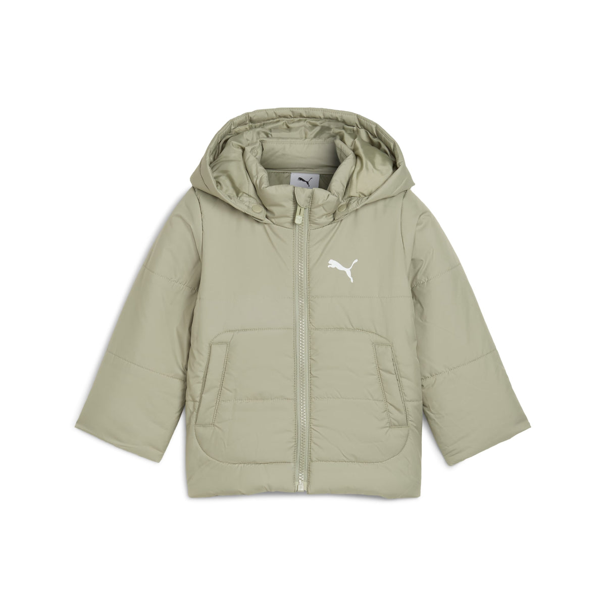 Chamarra acolchada con capucha Minicats para infantes – Lux Army – vista 1