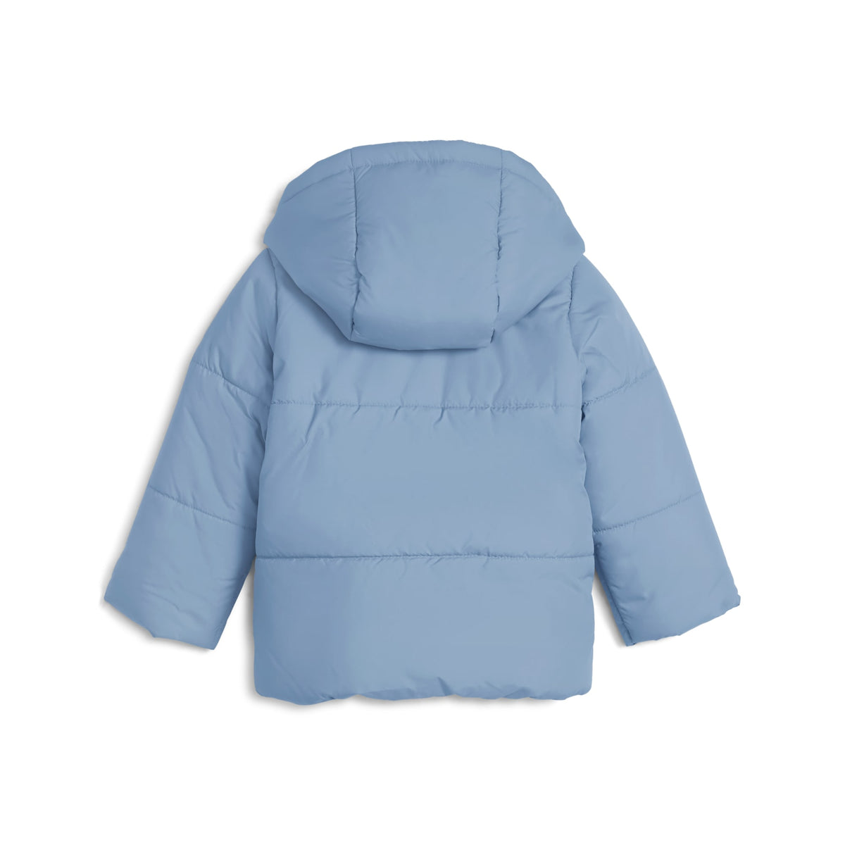 Chamarra acolchada con capucha Minicats para infantes – COOL BLUE – vista 2