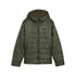 Chamarra acolchada con capucha juvenil Essentials – Dark Olive – vista 5
