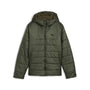 Chamarra acolchada con capucha juvenil Essentials – Dark Olive – vista 5