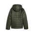 Chamarra acolchada con capucha juvenil Essentials – Dark Olive – vista 6
