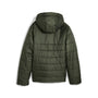 Chamarra acolchada con capucha juvenil Essentials – Dark Olive – vista 6
