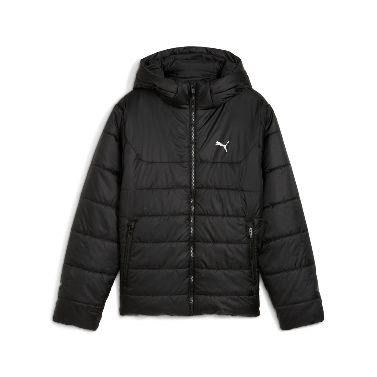 Chamarra acolchada con capucha juvenil Essentials – PUMA BLACK – vista 5