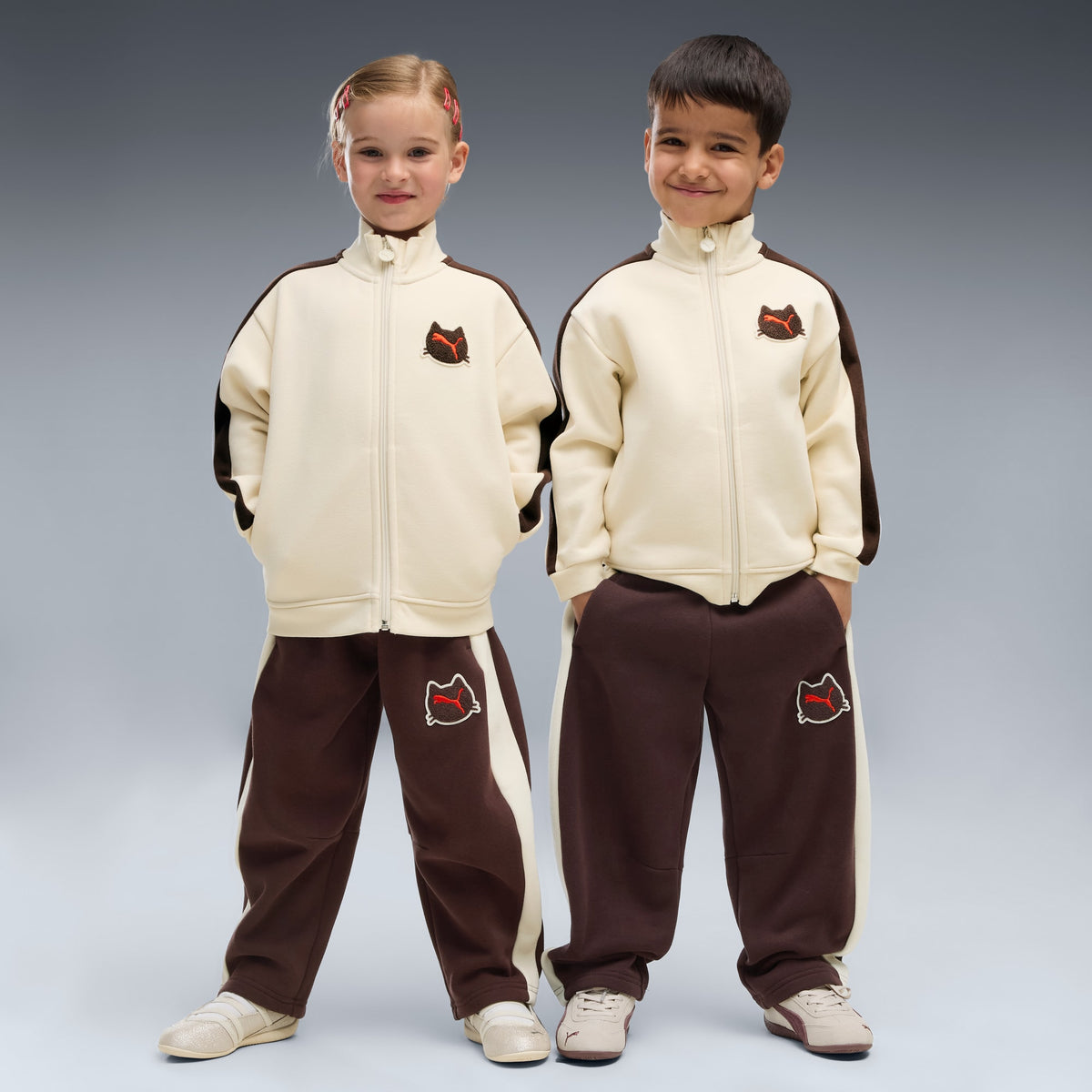 Chamarra holgada con cremallera para niños Imaginary Friend T7 – ALPINE SNOW – vista 3