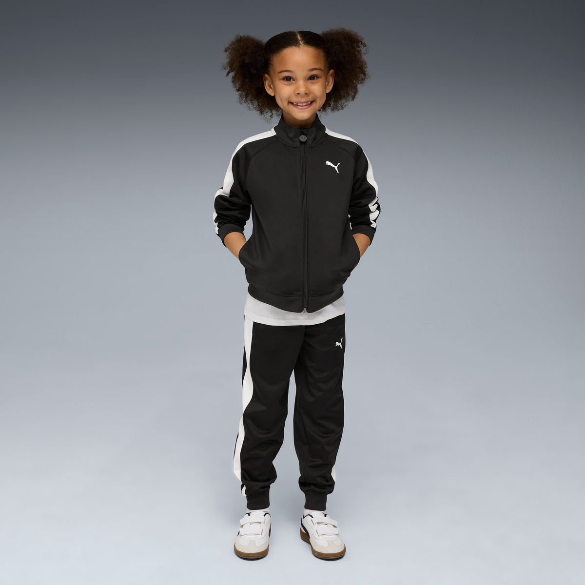 Conjunto T7 Always On para niños pequeños – PUMA BLACK – vista 1