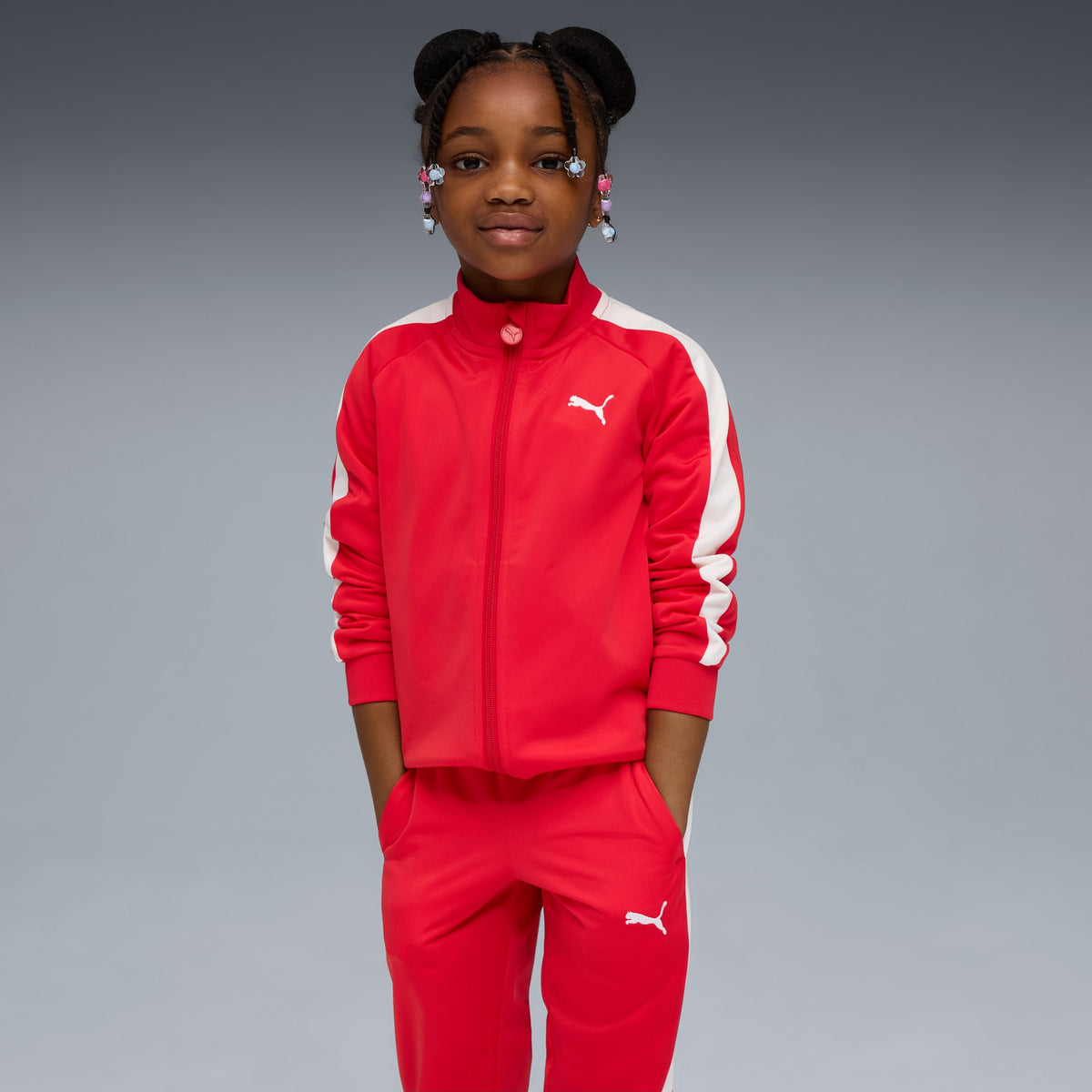 Conjunto T7 Always On para niños pequeños – FOR ALL TIME RED – vista 3