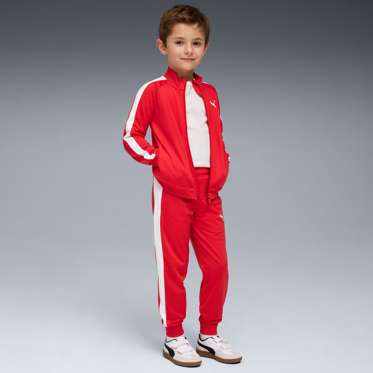 Conjunto T7 Always On para niños pequeños – FOR ALL TIME RED – vista 1