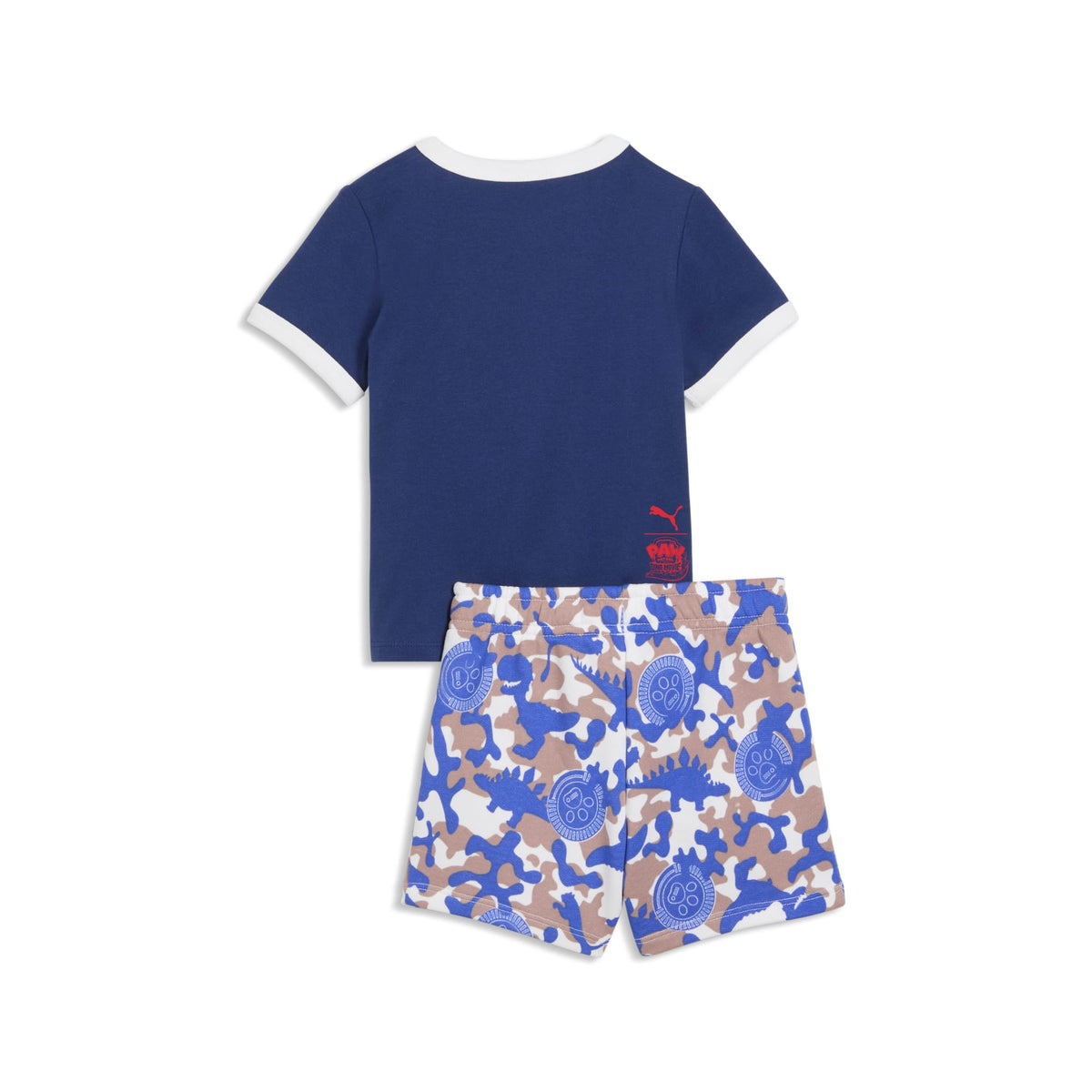 Conjunto con shorts PUMA x PAW PATROL Minicats para bebés – Blue Jewel – vista 2