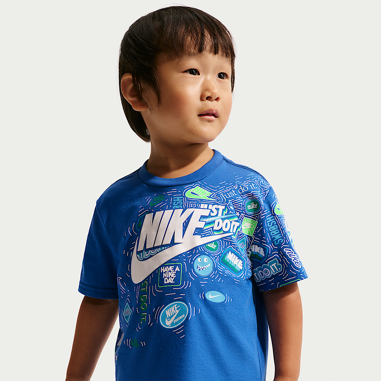 Camiseta Nike Doodle Splash para Niño Pequeño
