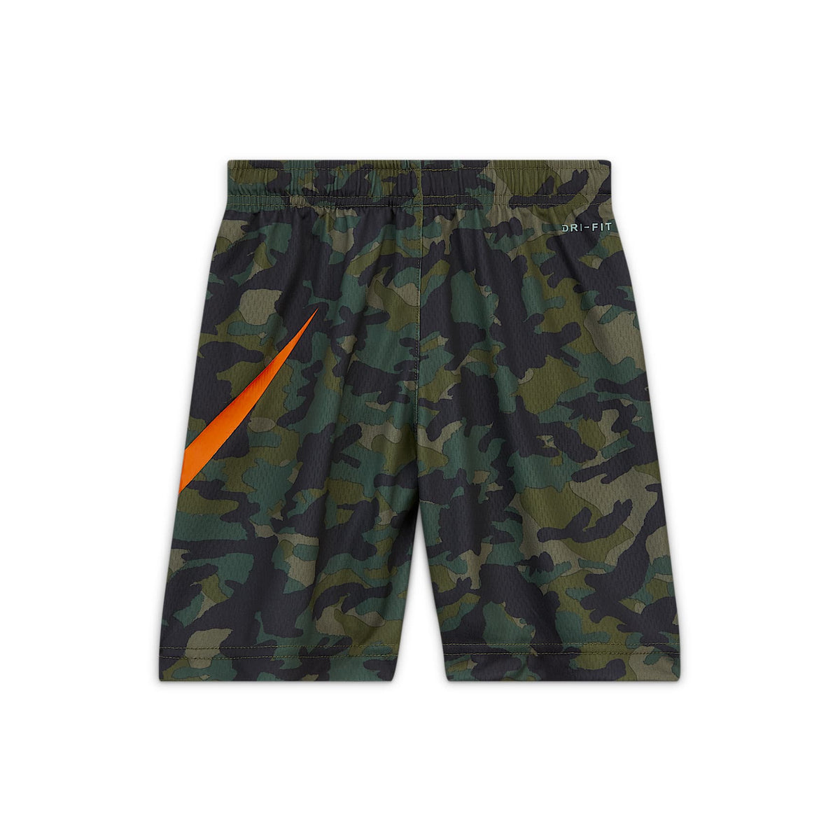Shorts estampados para niños talla pequeña Nike Dri-FIT – Oliva medio – vista 2