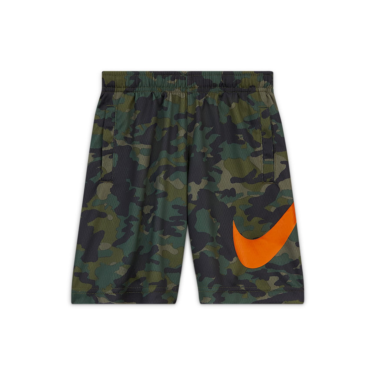 Shorts estampados para niños talla pequeña Nike Dri-FIT – Oliva medio – vista 1