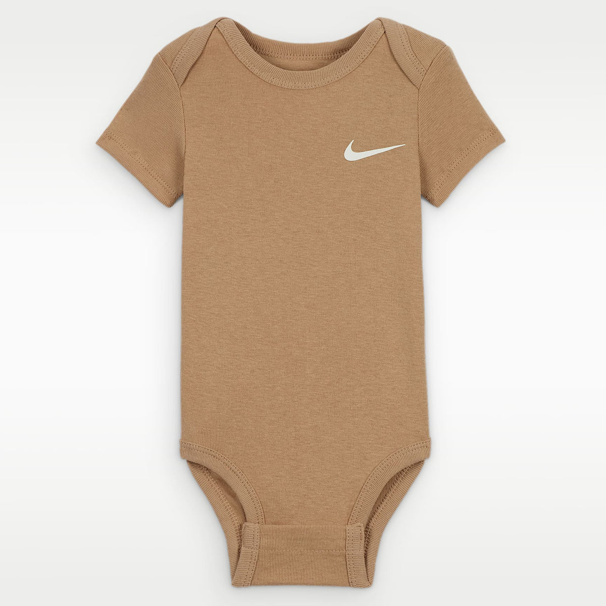 Conjunto de body para bebé (0 a 9 meses) (3 piezas) Nike Baby Essentials – Marfil pálido – vista 4