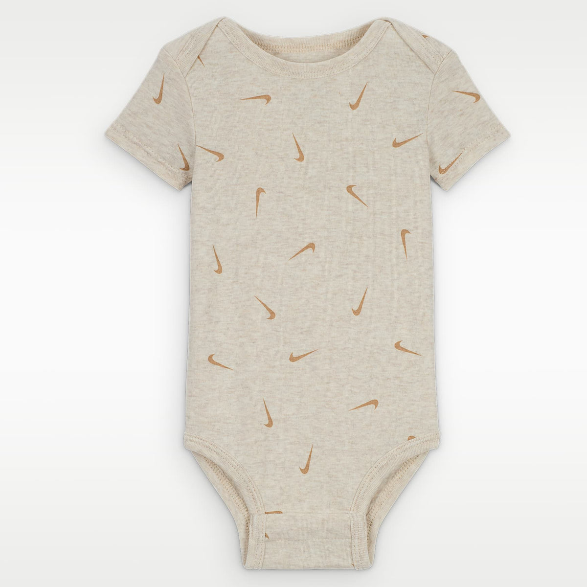 Conjunto de body para bebé (0 a 9 meses) (3 piezas) Nike Baby Essentials – Marfil pálido – vista 2