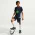 Playera de futbol Nike Dri-FIT para niños talla grande Erling Haaland Academy – Obsidiana/Blanco/Verde strike/Verde strike – vista 7