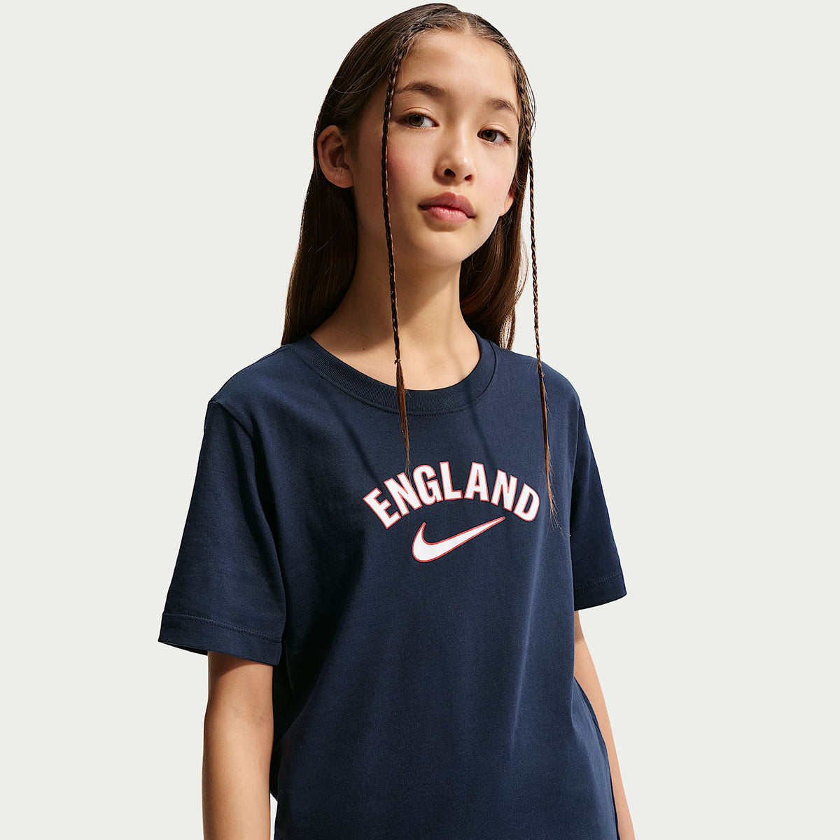 Playera de fútbol Nike para niños talla grande England – Obsidiana – vista 1