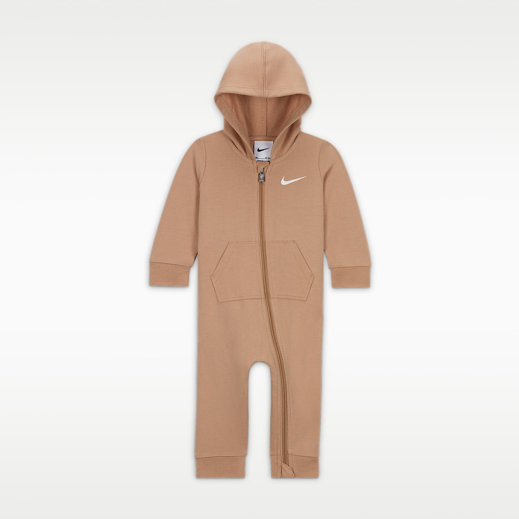 Mono completo con gorro para bebé (0 a 9 meses) Nike Baby Essentials – Cáñamo – vista 1