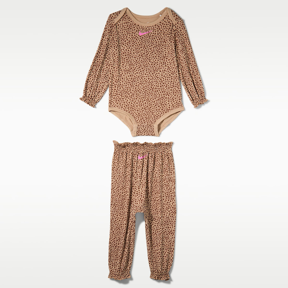 Conjunto de 2 piezas estampado Mini Spot para bebé (6-12M) Nike Essentials – Cáñamo – vista 1