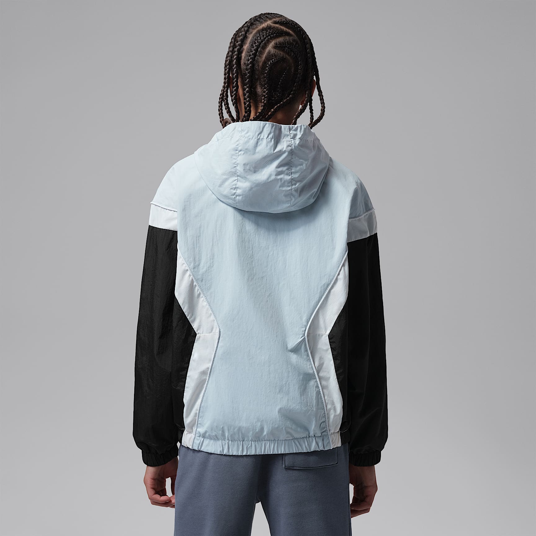 Chamarra Draft Essential para niños talla grande Jordan – Halo – vista 2