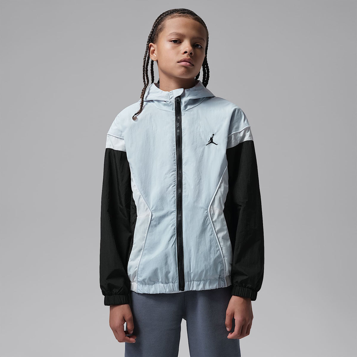 Chamarra Draft Essential para niños talla grande Jordan – Halo – vista 1