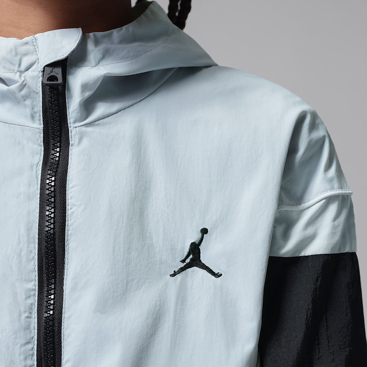 Chamarra Draft Essential para niños talla grande Jordan – Halo – vista 4
