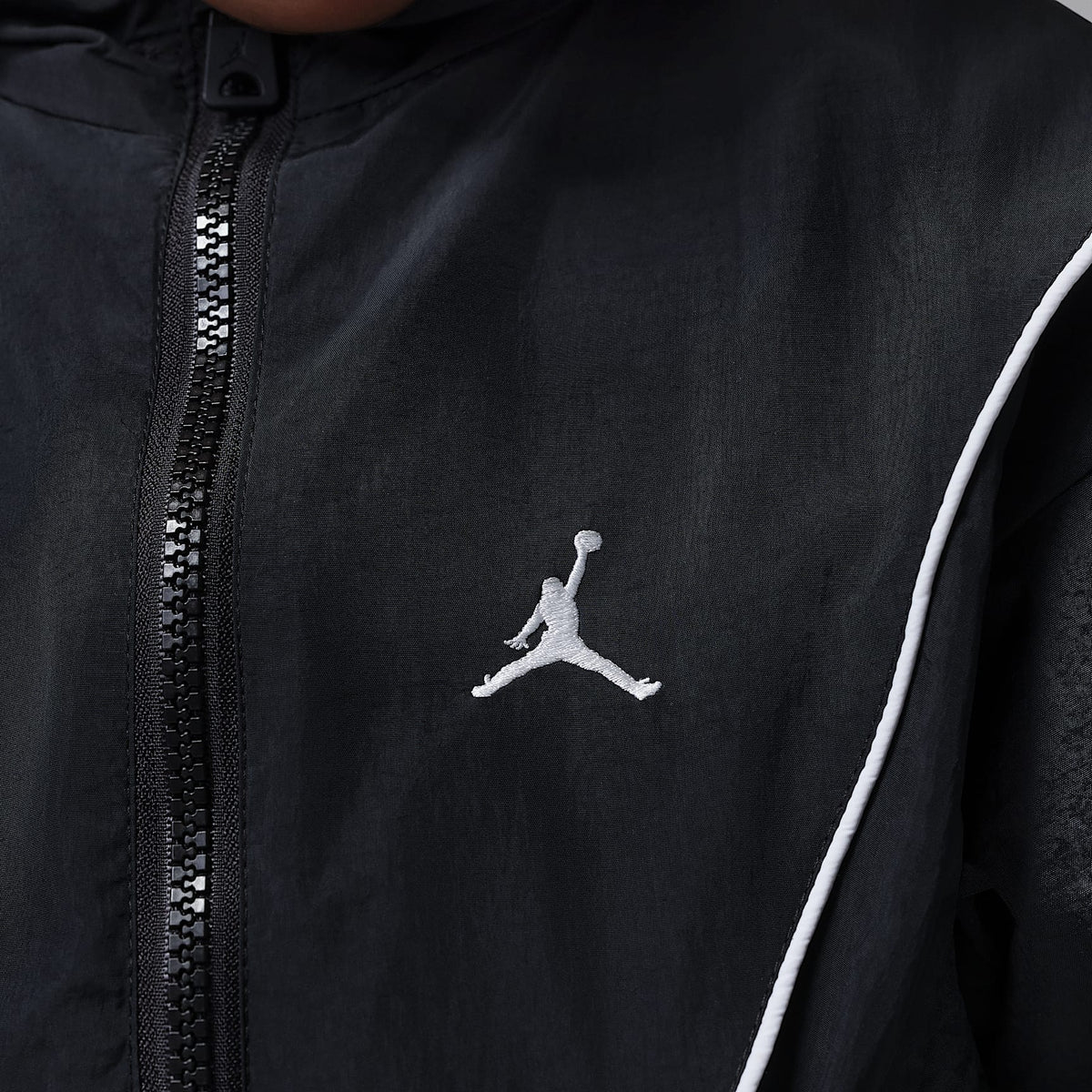Chamarra Draft Essential para niños talla pequeña Jordan – Negro – vista 4