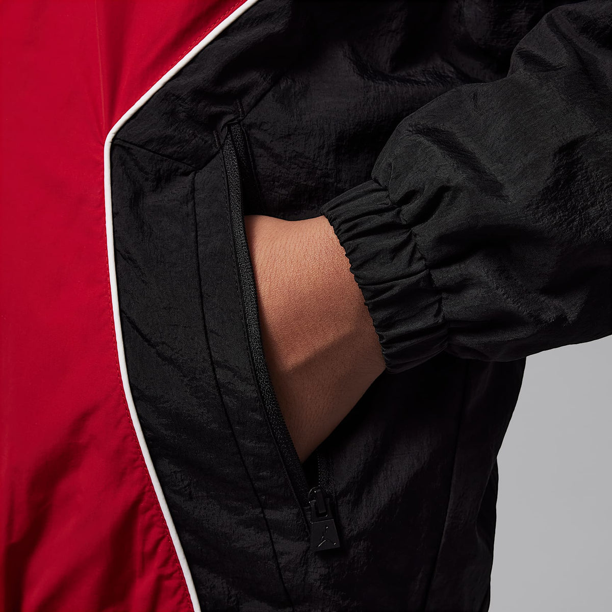 Chamarra Draft Essential para niños talla grande Jordan – Rojo gimnasio – vista 5