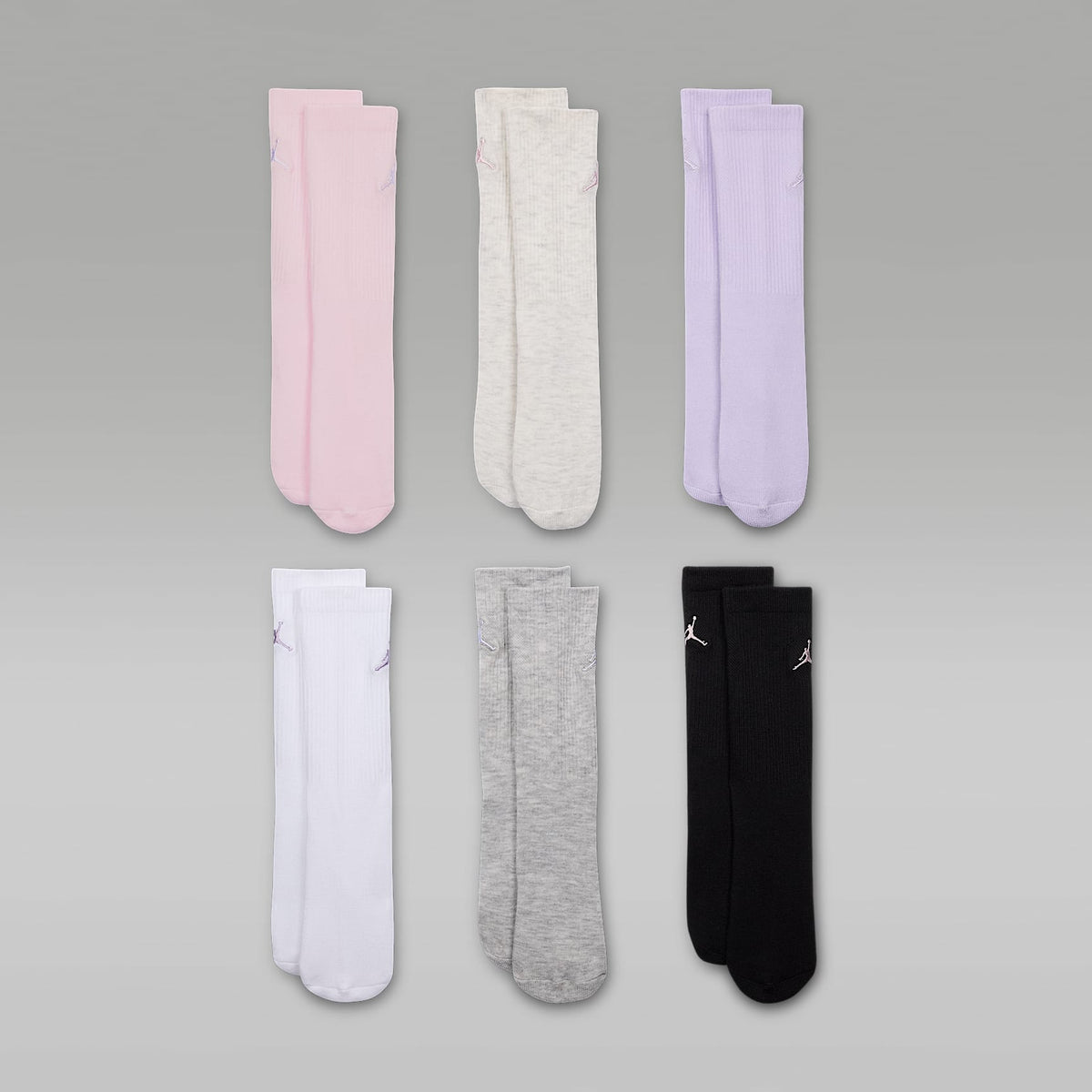 Calcetas para niños (6 pares) Jordan Everyday Essentials – Multicolor – vista 2